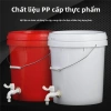 Thùng nhựa 25L cấp thực phẩm có vòi - Thùng nước 20kg, rửa tay, 30L giá chỉ 172.000₫ 3