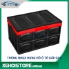 Thùng Nhựa Gấp Gọn 55L Nắp Đậy Ô Tô - Hộp Đựng Đồ Đi Chợ Picnic Dã Ngoại, Giá 60.000đ