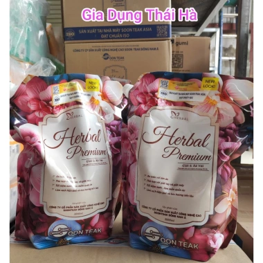 Thùng Nước Giặt HERBAL PREMIUM Mẫu Mới 2.025 Hương Nước Hoa Pháp Giá 90.000đ Giảm Giá 2