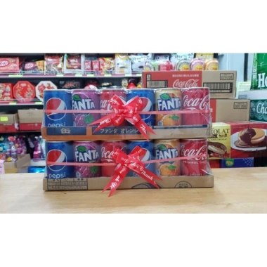 Thùng nước ngọt mini Nhật 160ml Coca Pepsi Fanta Cam Nho - Giá 509k, giảm sâu 8