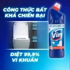 Thùng Nước Tẩy Bồn Cầu Vim Xanh Biển 880ml – Diệt Khuẩn, Làm Sạch Toilet Nhanh, Giá Ưu Đãi 335.000₫ 7