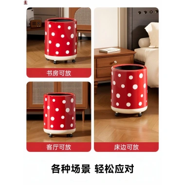 Thùng rác bánh xe 12L nhựa lăn tròn tiện lợi cho gia đình giảm giá đặc biệt 6 Thùng rác bánh xe 12L nhựa lăn tròn tiện lợi cho gia đình giảm giá đặc biệt 6