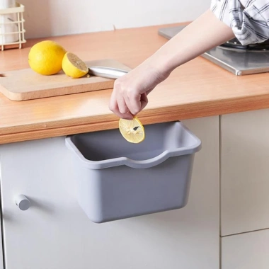 Thùng rác bếp treo mini Sadyuele - Nhựa phân hủy, gọn nhẹ, giá 70.070₫