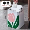 Thùng rác bông hoa Hàn Quốc dễ thương - Thiết kế sang trọng, giảm mùi, chỉ 95.000₫ 11