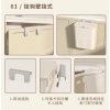 Thùng rác dán tường 12L treo tủ bếp - nắp lật thông minh, tiện dụng cho nhà bếp 5