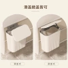 Thùng rác dán tường 12L treo tủ bếp - nắp lật thông minh, tiện dụng cho nhà bếp 8