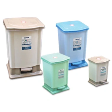Thùng rác đạp dustbin chữ nhật Duy Tân Nhí-Nhỏ-Trung-Lớn màu nhựa tiện lợi Mta-Mart2 60k 2