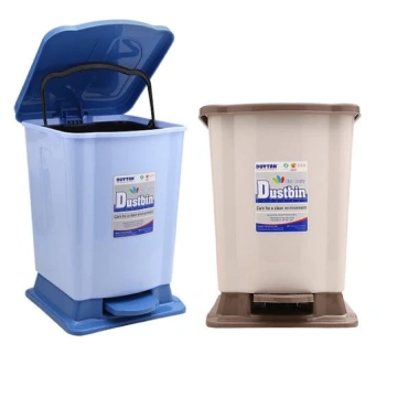 Thùng rác đạp dustbin chữ nhật Duy Tân Nhí-Nhỏ-Trung-Lớn màu nhựa tiện lợi Mta-Mart2 60k 4