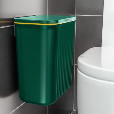 Thùng rác gắn tường cỡ lớn nắp lật cho nhà bếp & toilet - Giá chỉ 75.625₫ 2