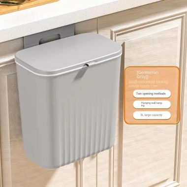 Thùng rác gắn tường cỡ lớn nắp lật cho nhà bếp & toilet - Giá chỉ 75.625₫ 7