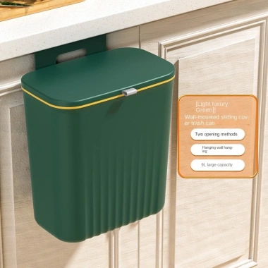 Thùng rác gắn tường cỡ lớn nắp lật cho nhà bếp & toilet - Giá chỉ 75.625₫ 10