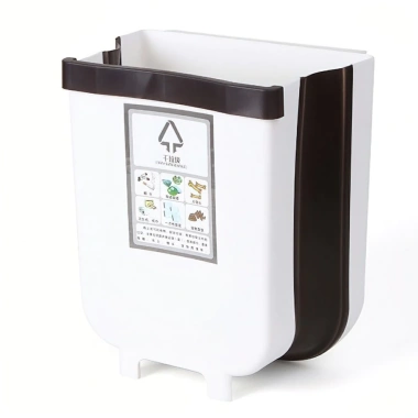 Thùng rác gấp gọn thông minh treo cạnh tủ bếp - Tiết kiệm không gian, giá 50.900₫