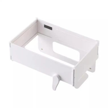 Thùng rác gập treo tường đa chức năng, không đục lỗ, giá đựng túi nhựa