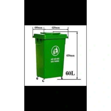 Thùng rác gia đình 30-120 lít sẵn kho mới, giá ưu đãi 149.000 VND - Thùng rác 60 chất lượng cao, phù hợp mọi không gian