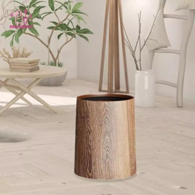 Thùng rác gỗ dung tích lớn không nắp – phù hợp cho trường học, phòng ngủ, bếp – giá ưu đãi 162.800₫