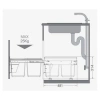 Thùng rác Hafele 400mm 2x15L – Lắp âm tủ gọn gàng, tiện dụng, giảm giá 18% 4