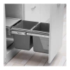 Thùng rác Hafele 400mm 2x15L - Thiết kế gọn, dung tích 30L, giá ưu đãi 2.656.800 VNĐ 3