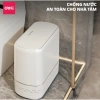Thùng rác nắp bật 15L DELIxVUSIGN chống thấm khử mùi - phù hợp phòng khách, bếp, tắm, tặng túi rác 9