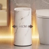 Thùng rác phòng tắm AWNGD đá cẩm thạch ép hẹp hiện đại nắp vệ sinh khách sạn 4