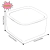 Thùng rác Pnpia Đáng yêu Hộp đựng rác mini bảo quản nhỏ giá ưu đãi 60.940₫ 5