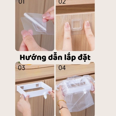 Thùng rác treo bếp DAILY TR01 - Giá đỡ gấp gọn, tiết kiệm không gian, giá 30.900₫ 8