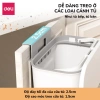 Thùng rác treo tủ bếp 9L mở hai chiều, nắp giữ túi, quai gắn tường - 129.000 VND 5