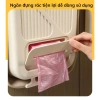 Thùng rác treo tủ bếp gấp gọn thông minh 7L/10L, ngăn túi rác, treo tường 2