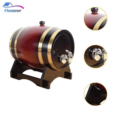 Thùng Rượu Lão Hóa có Chân Đế & Xốp - Retro, phù hợp tiệc gia đình, giá ưu đãi 367.400₫