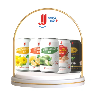 Thùng Trà Xanh Hoa Nhài JJ 24 Lon 300ml Singapore, kèm quà, giảm giá 20% 7