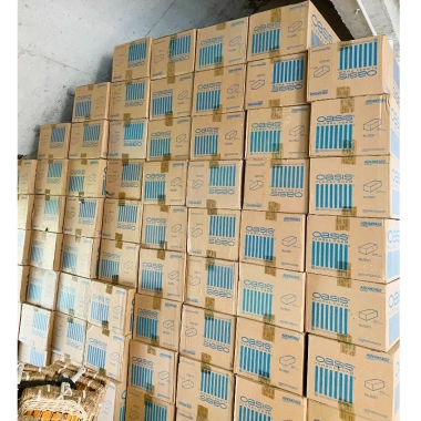 Thùng xốp Oasis cắm hoa tươi 20 viên: Mút xốp xanh, hoa sáp Loại 1-3, chính hãng Malaysia, giảm giá 255.000₫