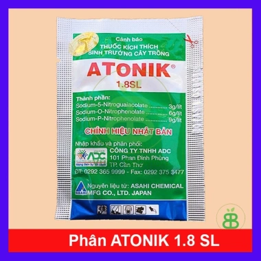 Thuốc ATONIK 1.8 SL - Kích Thúc Sinh Trưởng Cây Trồng, Tăng Độ Đàn Hồi, Giá 14.800 VNĐ