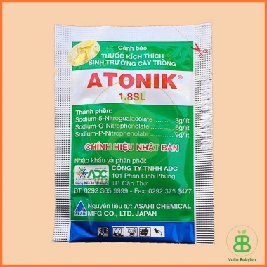 Thuốc ATONIK 1.8 SL - Kích Thúc Sinh Trưởng Cây Trồng, Tăng Độ Đàn Hồi, Giá 14.800 VNĐ
