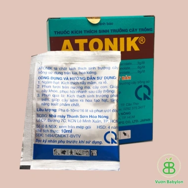 Thuốc ATONIK 1.8 SL - Kích Thúc Sinh Trưởng Cây Trồng, Tăng Độ Đàn Hồi, Giá 14.800 VNĐ 8 Thuốc ATONIK 1.8 SL - Kích Thúc Sinh Trưởng Cây Trồng, Tăng Độ Đàn Hồi, Giá 14.800 VNĐ 8