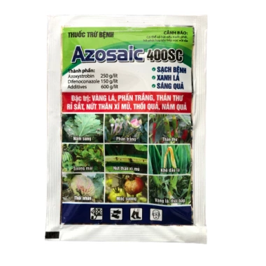 Thuốc Azosaic 16ml AntiXO - Diệt cháy bìa, khô đầu, đốm lá, héo xanh mai, hoa hồng - Giá 40.000đ 2