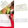Thước Chắp Vá Acrylic Hình Chữ Nhật Dụng Cụ Quilting Thủ Công Cho Người Mới Bắt Đầu