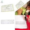 Thước Chắp Vá Acrylic Hình Chữ Nhật Dụng Cụ Quilting Thủ Công Cho Người Mới Bắt Đầu 2