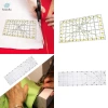 Thước Chắp Vá Acrylic Hình Chữ Nhật Dụng Cụ Quilting Thủ Công Cho Người Mới Bắt Đầu 3