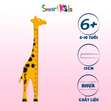 Thước con hươu RL04 nhựa dẻo bền, màu sắc bắt mắt, phù hợp học sinh cấp 1‑3, 9.900đ 2 Thước con hươu RL04 nhựa dẻo bền, màu sắc bắt mắt, phù hợp học sinh cấp 1‑3, 9.900đ 2