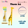 Thước con hươu RL04 nhựa dẻo bền, màu sắc bắt mắt, phù hợp học sinh cấp 1‑3, 9.900đ 3