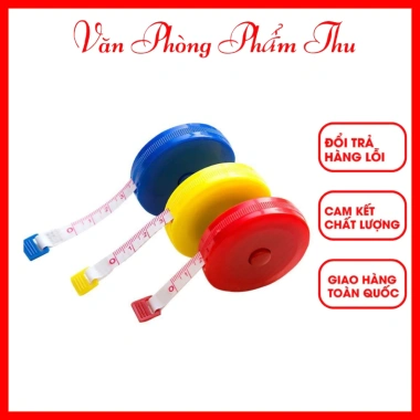 Thước Dây Đo Eo 150cm Vỏ ABS Khóa Tự Động - Đo Chính Xác, Giá Chỉ 15.000 VND