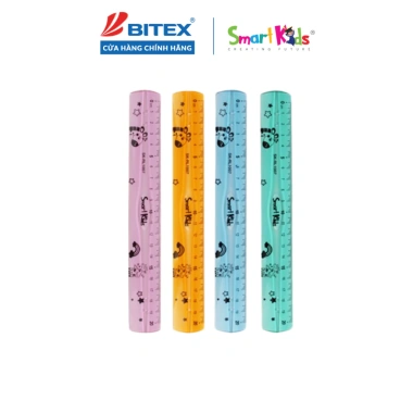 Thước dẻo Smartkids SK-RL1.006 cho học sinh cấp 1-3 – Nhựa dẻo bền, màu sắc bắt mắt, chỉ 9.900₫