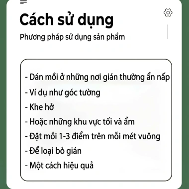 Thuốc diệt gián 30 phút - 24 viên hiệu quả, tiêu diệt nhanh, giảm giá 99.999₫