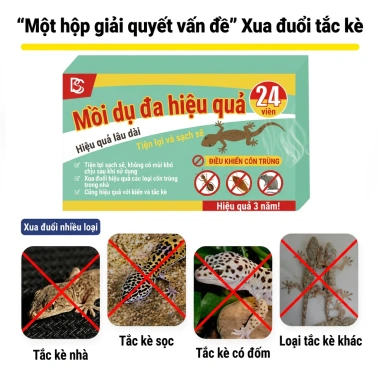 Thuốc diệt thằn lằn an toàn cho người và thú cưng - 30 năm không còn thằn lằn, giá 62.999
