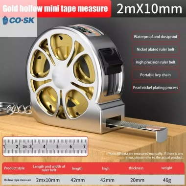 Thước đo 2m thép không gỉ COOUTR - Đo chính xác, di động, bỏ túi, băng đo tiện lợi, giá ưu đãi 126k 10 Thước đo 2m thép không gỉ COOUTR - Đo chính xác, di động, bỏ túi, băng đo tiện lợi, giá ưu đãi 126k 10