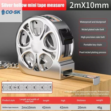 Thước đo 2m thép không gỉ COOUTR - Đo chính xác, di động, bỏ túi, băng đo tiện lợi, giá ưu đãi 126k 11 Thước đo 2m thép không gỉ COOUTR - Đo chính xác, di động, bỏ túi, băng đo tiện lợi, giá ưu đãi 126k 11
