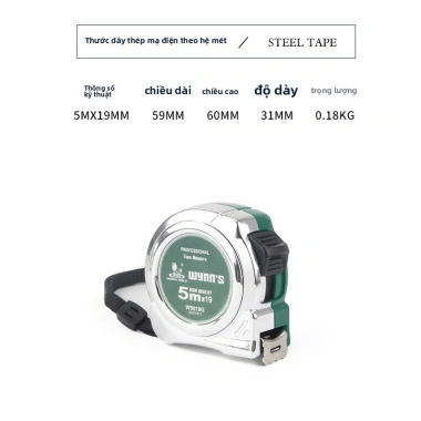 Thước đo băng thép Mét Boutique cao cấp - Chính xác, bền bỉ, giảm 20% chỉ 208.502 VND