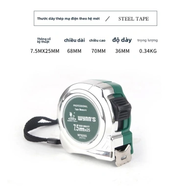 Thước đo băng thép Mét Boutique cao cấp - Chính xác, bền bỉ, giảm 20% chỉ 208.502 VND
