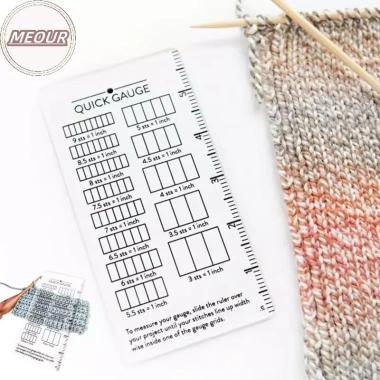 Thước đo nhanh Meour cho đan, móc - Dễ đo, Đếm chính xác, Giá ưu đãi 77.660₫