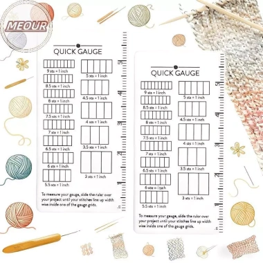 Thước đo nhanh Meour cho đan, móc - Dễ đo, Đếm chính xác, Giá ưu đãi 77.660₫