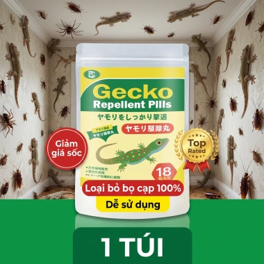 Thuốc đuổi thằn lằn và gián 1 túi 18 viên - Diệt thằn lằn, chỉ 70.000đ 10